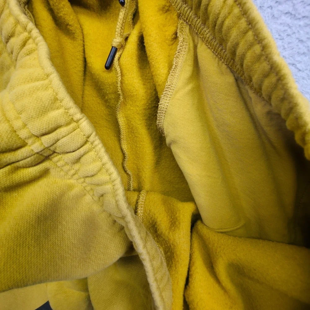 The North Face Never Stop Sweat Shorts Mens 3XL Mineral Gold Fleece Lined Lounge